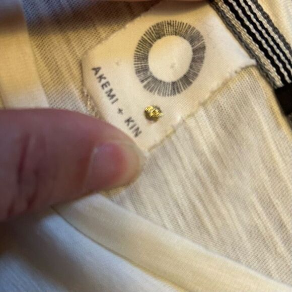 Anthropologie Arkemi + Kim women's Embroidered Floral Bees Boho Bohemian Flutter - Picture 4 of 8